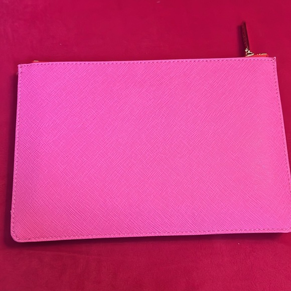 Katie Loxton • Pink & Orange (Lined) Clutch - Picture 3 of 5